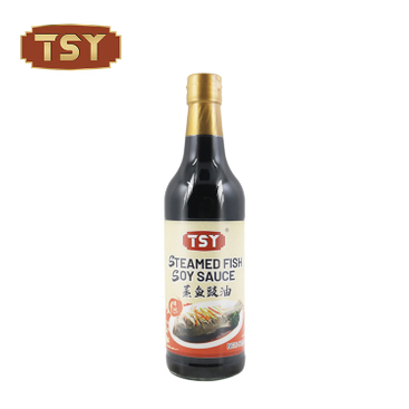 Производство продукта 500 мл погружение в семейный размер бутылка без парированного рыбного соевого соуса.