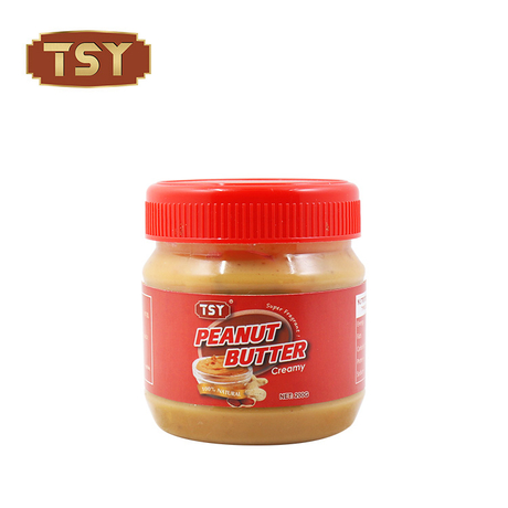 Бутылочная упаковка по 200 г Готовое к употреблению хрустящее арахисовое масло для супермаркета