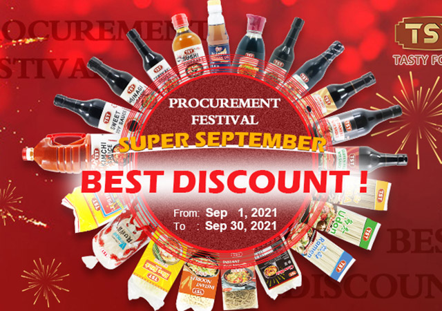 TSY Супер сентябрьский фестиваль закупок