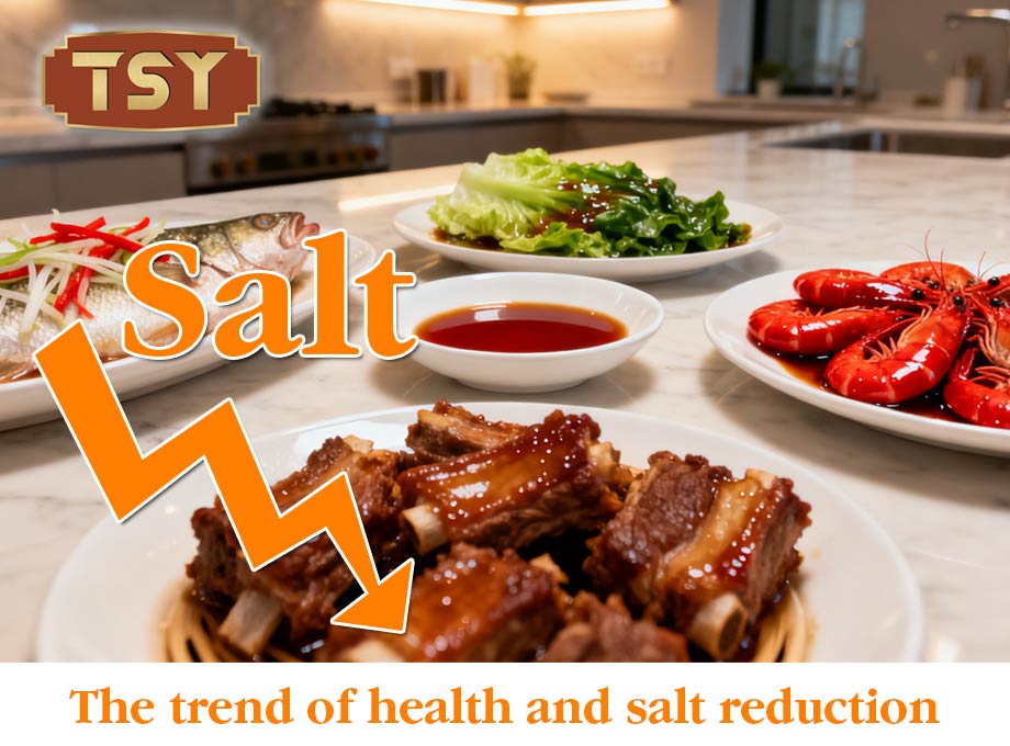 Тенденция здоровья и снижение содержания соли в соевом соусе – в соответствии с современной тенденцией здорового питания