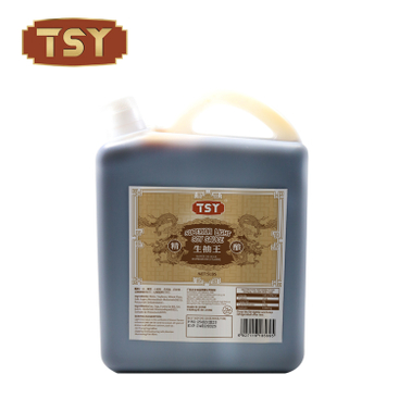 Светлый соевый соус семейного размера на галлон для говядины