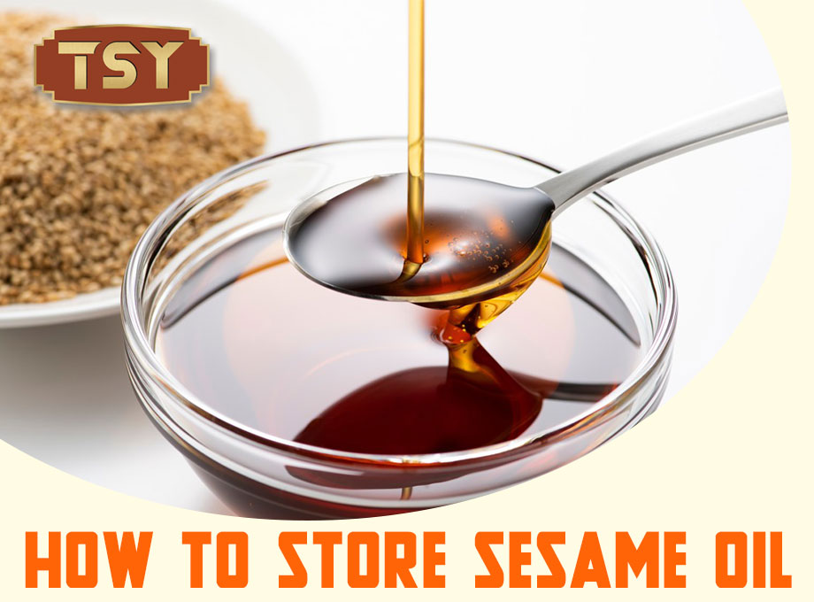 Как хранить кунжутное масло