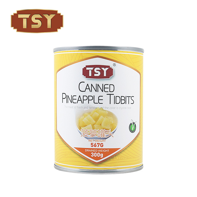 3005G China Premium Low-Sugar Convined Pineapple для выпечки и приготовления пищи
