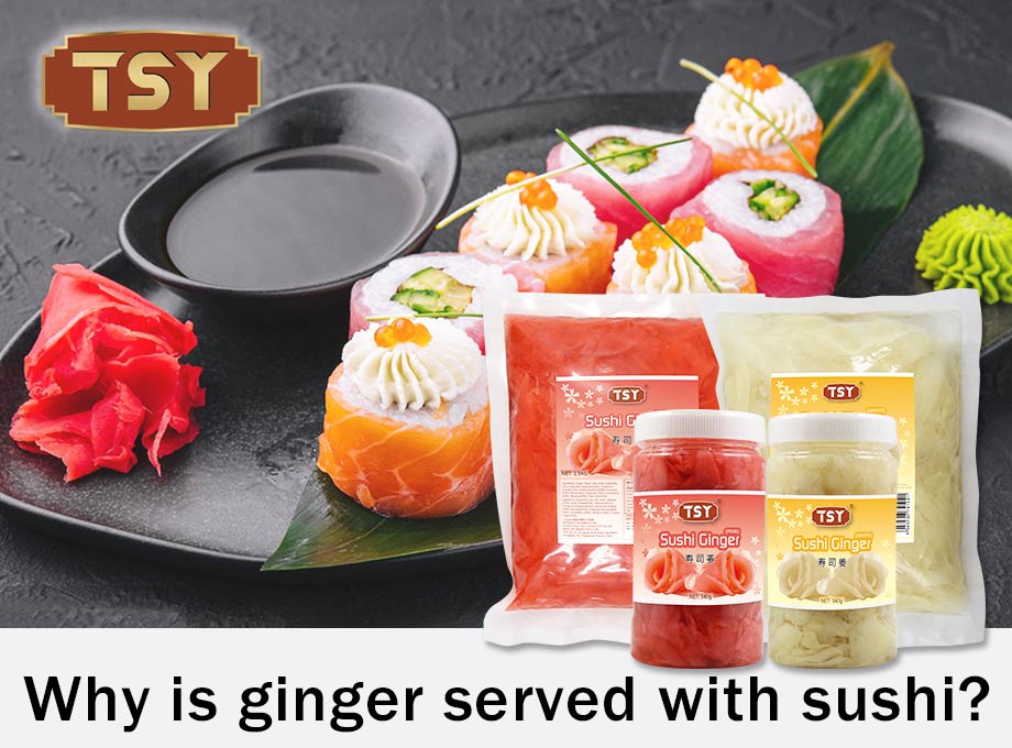 TSY Food Суши с имбирем и почему он улучшает ваши впечатления от суши