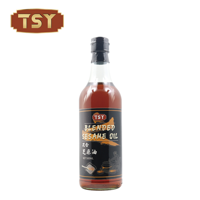 250 мл горячей продажи стеклянная бутылка съедобное приготовление кунжута для супермаркета для супермаркета